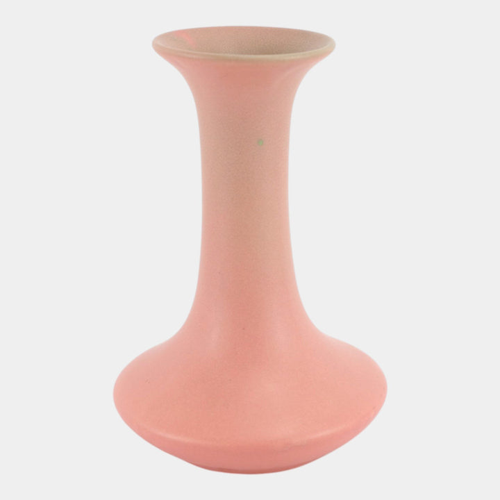 Rookwood 1919 Vintage Art Deco Pottery Pink Ceramic Vase 497 - Just Art Pottery