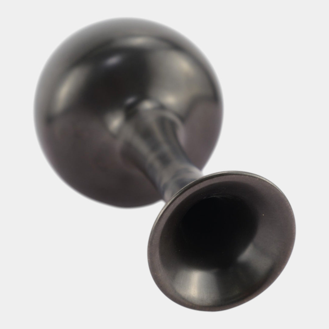 Rookwood 1950s Mid Century Modern Pottery Black Ceramic Bud Vase 778 - Just Art Pottery