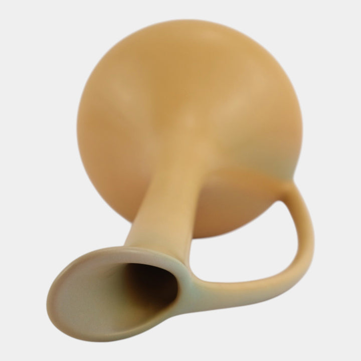 Van Briggle Art Pottery Tall Aspen Sunrise Yellow Mid Century Style Ewer - Just Art Pottery