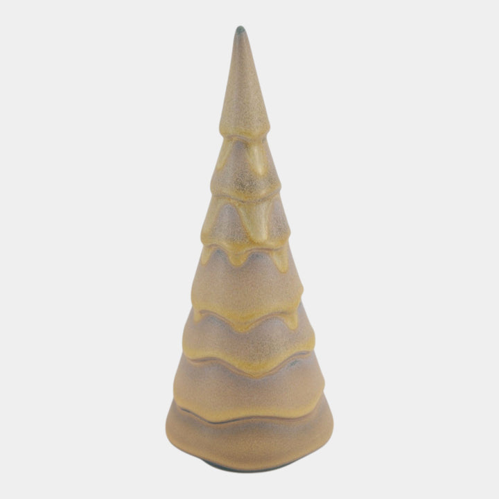 Rookwood 2024 Art Pottery Amethyst Glow Ceramic Christmas Tree 10542