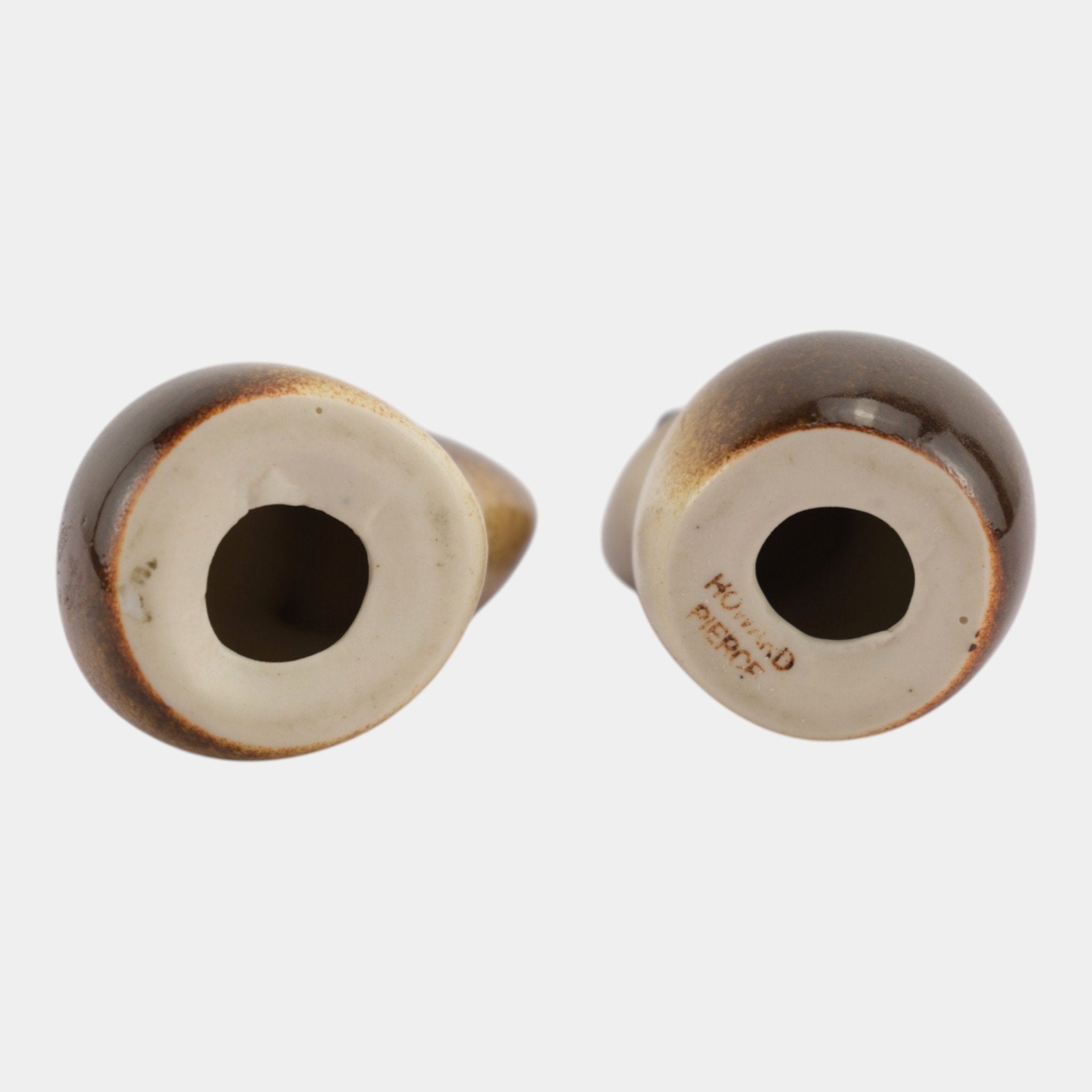 NASTOYS Mid-Century PIERCE (SMALL)1個 Howard Pierce 1960s Mid Century Modern Art Pottery Brown Mice
