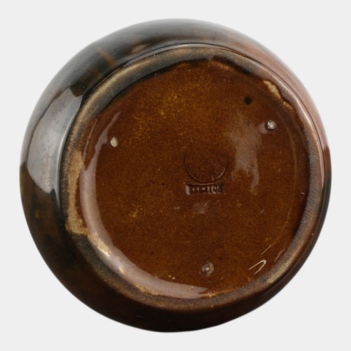 Stockton Rekston California 1897-1902 Art Pottery Standard Glaze Floral Vase - Just Art Pottery