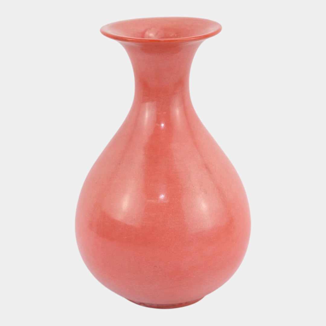 Cowan 1930s Vintage Art Deco Pottery Red Baluster Form Ceramic Vase 932 - Just Art Pottery
