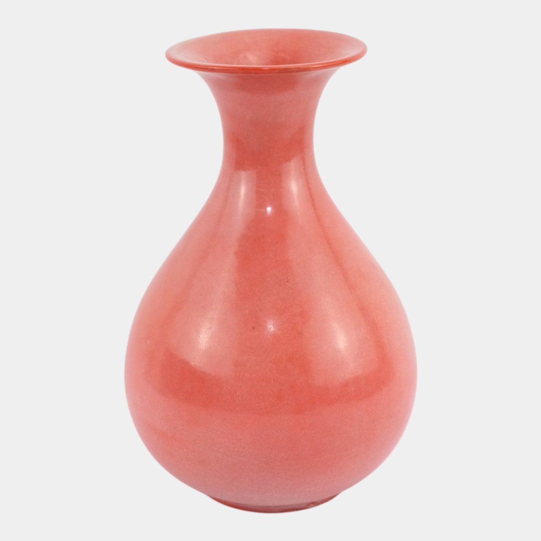 Cowan 1930s Vintage Art Deco Pottery Red Baluster Form Ceramic Vase 932 - Just Art Pottery