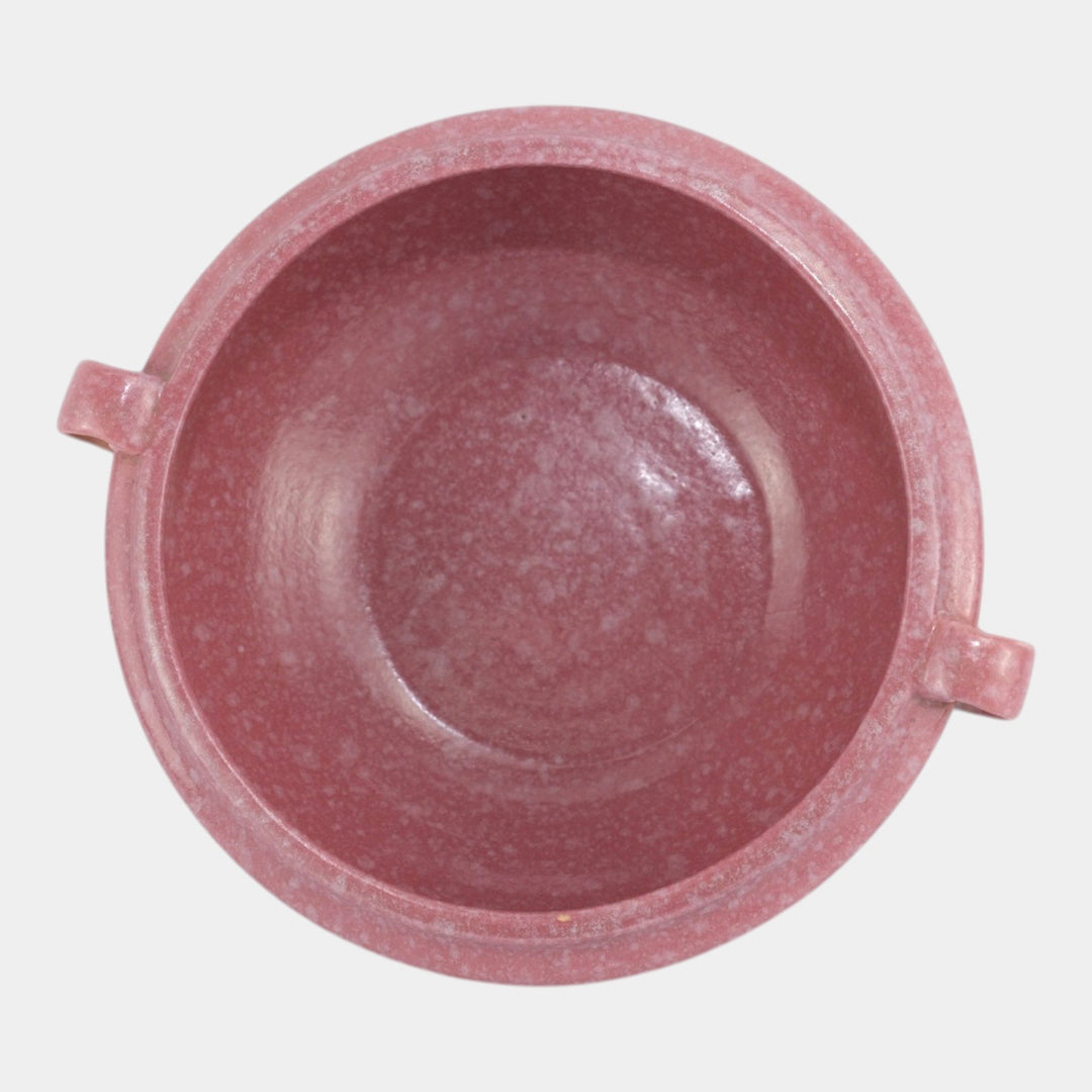 Roseville Baneda Pink 1932 Vintage Arts and Crafts Pottery Ceramic Bowl 232-6 - Just Art Pottery
