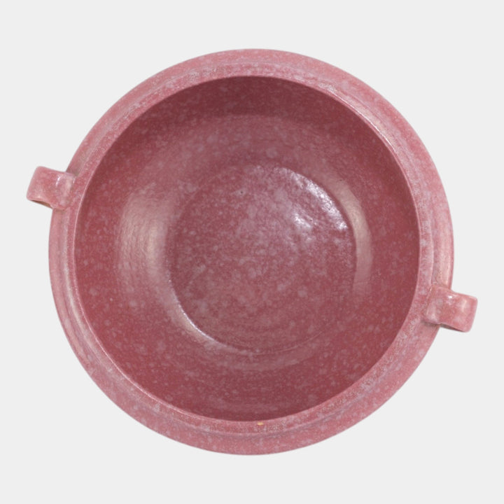 Roseville Baneda Pink 1932 Vintage Arts and Crafts Pottery Ceramic Bowl 232-6 - Just Art Pottery