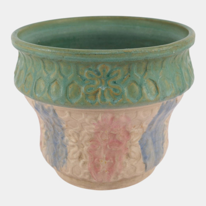 Hull Early Art Vintage Pottery 1920s Stoneware Large Planter Vase - Just Art Pottery