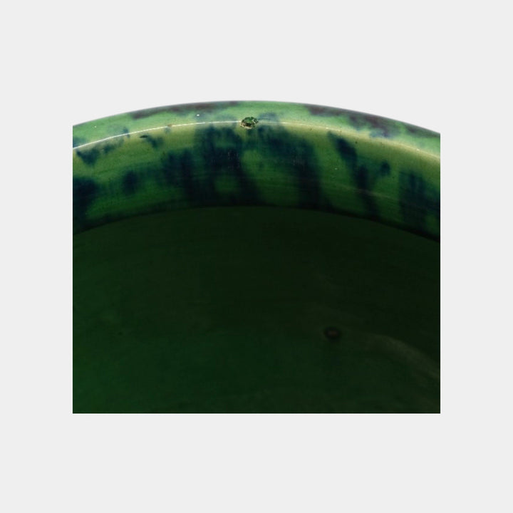 Weller 1900s Art Pottery Majolica Sirens Of The Seas Mermaids Footed Jardiniere - Just Art Pottery