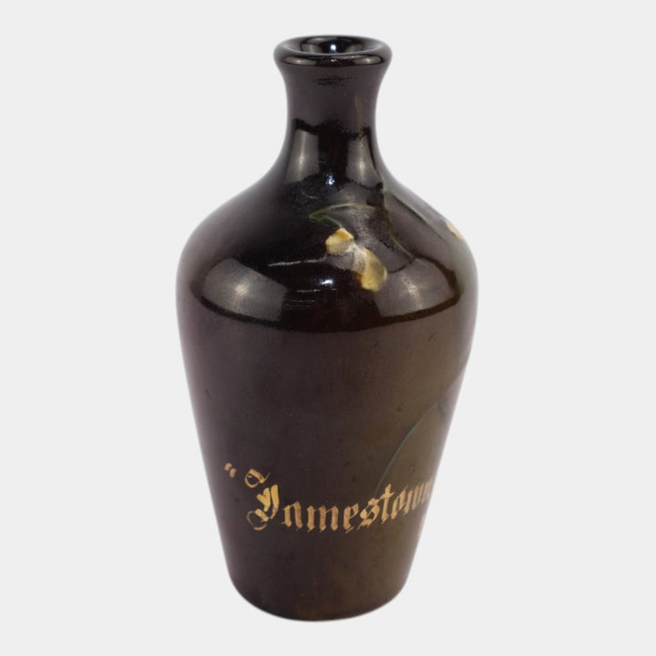Roseville Rozane Art Pottery Floral Jamestown Exposition 1907 Ceramic Bud Vase - Just Art Pottery
