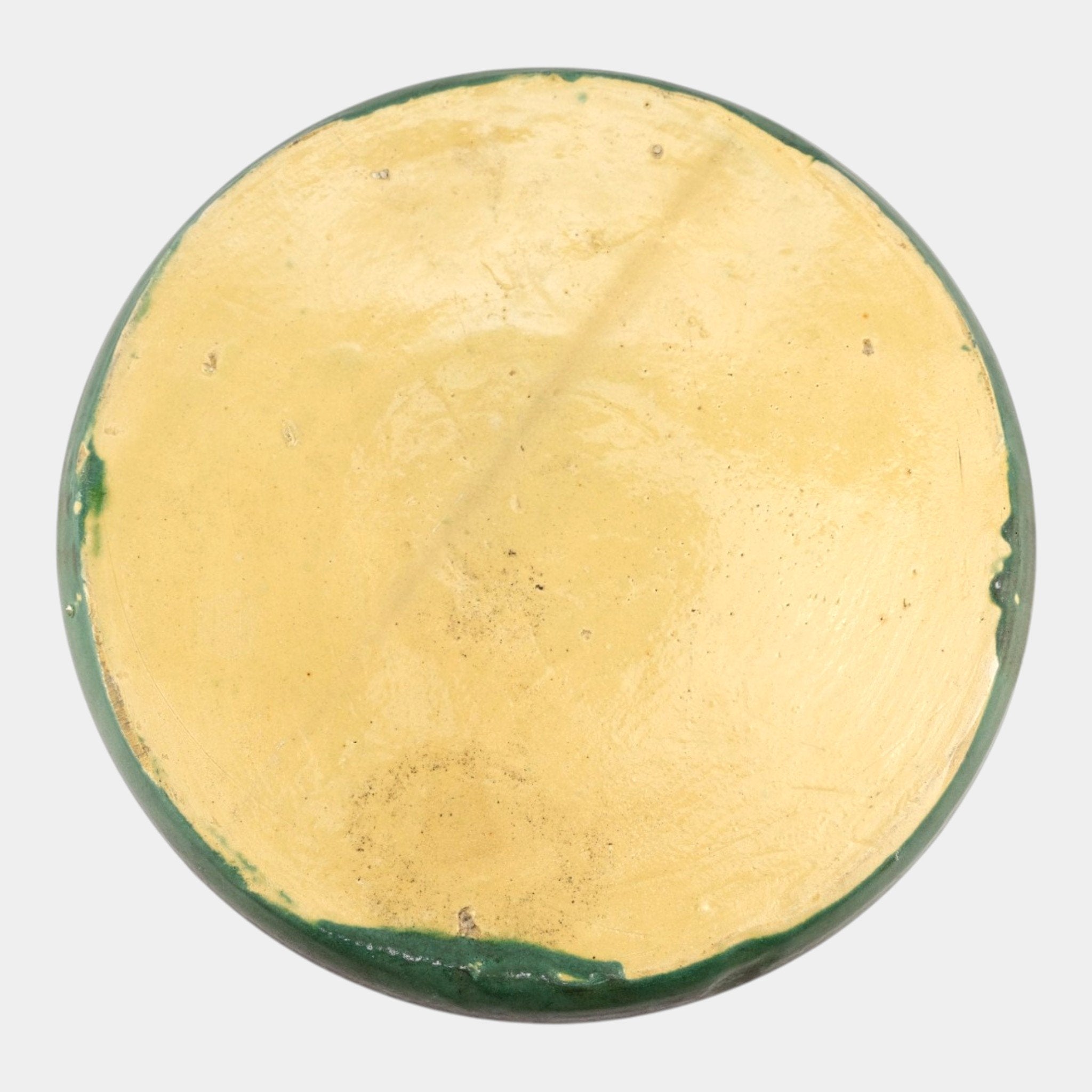 Zanesville Stoneware 1930s Vintage Arts And Craft Pottery Green