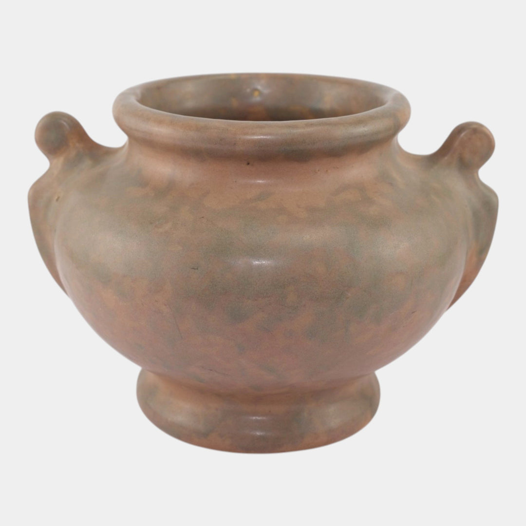 Brush McCoy Art Vellum 1930s Art Deco Pottery Ceramic Urn Vase - Just Art Pottery