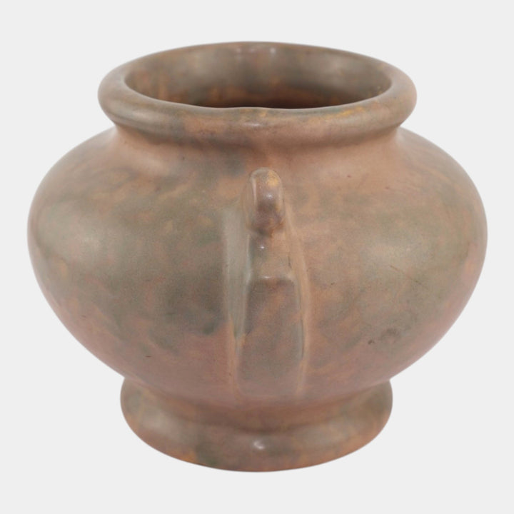 Brush McCoy Art Vellum 1930s Art Deco Pottery Ceramic Urn Vase - Just Art Pottery