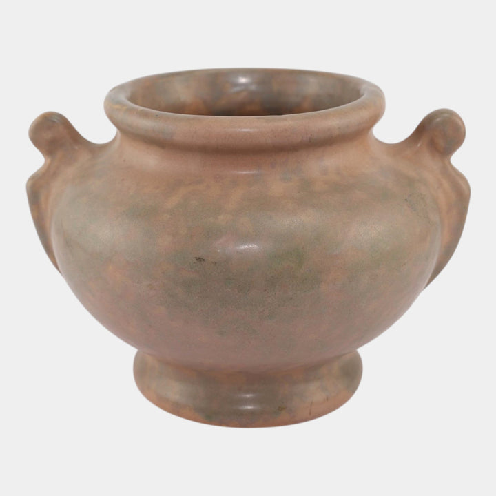 Brush McCoy Art Vellum 1930s Art Deco Pottery Ceramic Urn Vase - Just Art Pottery