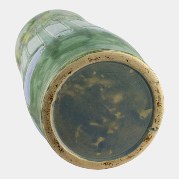 Roseville Vista 1920 Vintage Art Pottery Ceramic Umbrella Stand 757-20 - Just Art Pottery