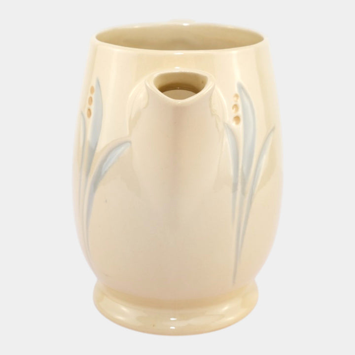 Roseville Utility Ware 1920 Vintage Art Pottery Floral Ceramic Handled Pitcher - Just Art Pottery