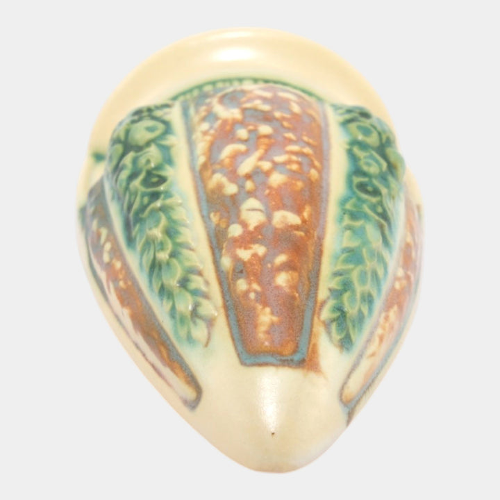 Roseville Florentine II Arts And Crafts Pottery Ceramic Wall Pocket 1238-8 - Just Art Pottery