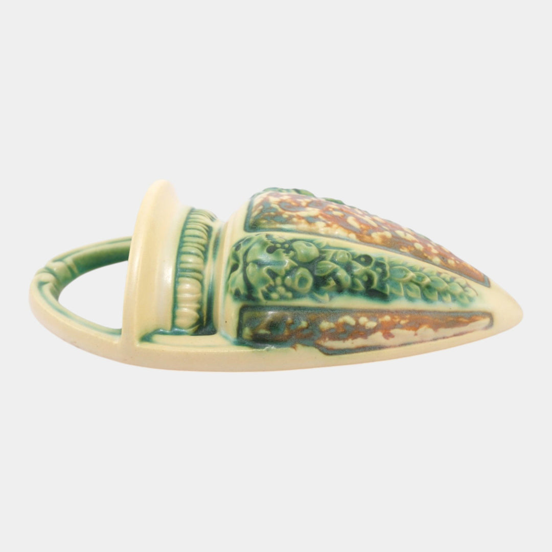 Roseville Florentine II Arts And Crafts Pottery Ceramic Wall Pocket 1238-8 - Just Art Pottery