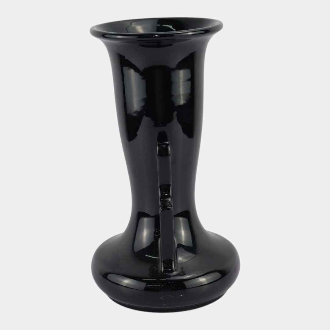 Roseville Rosecraft Black 1916 Vintage Art Deco Pottery Ceramic Vase 316-10 - Just Art Pottery