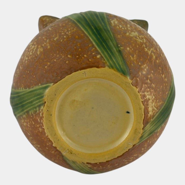Roseville Jonquil 1931 Vintage Arts And Crafts Pottery Crocus Pot Planter 95-6 - Just Art Pottery