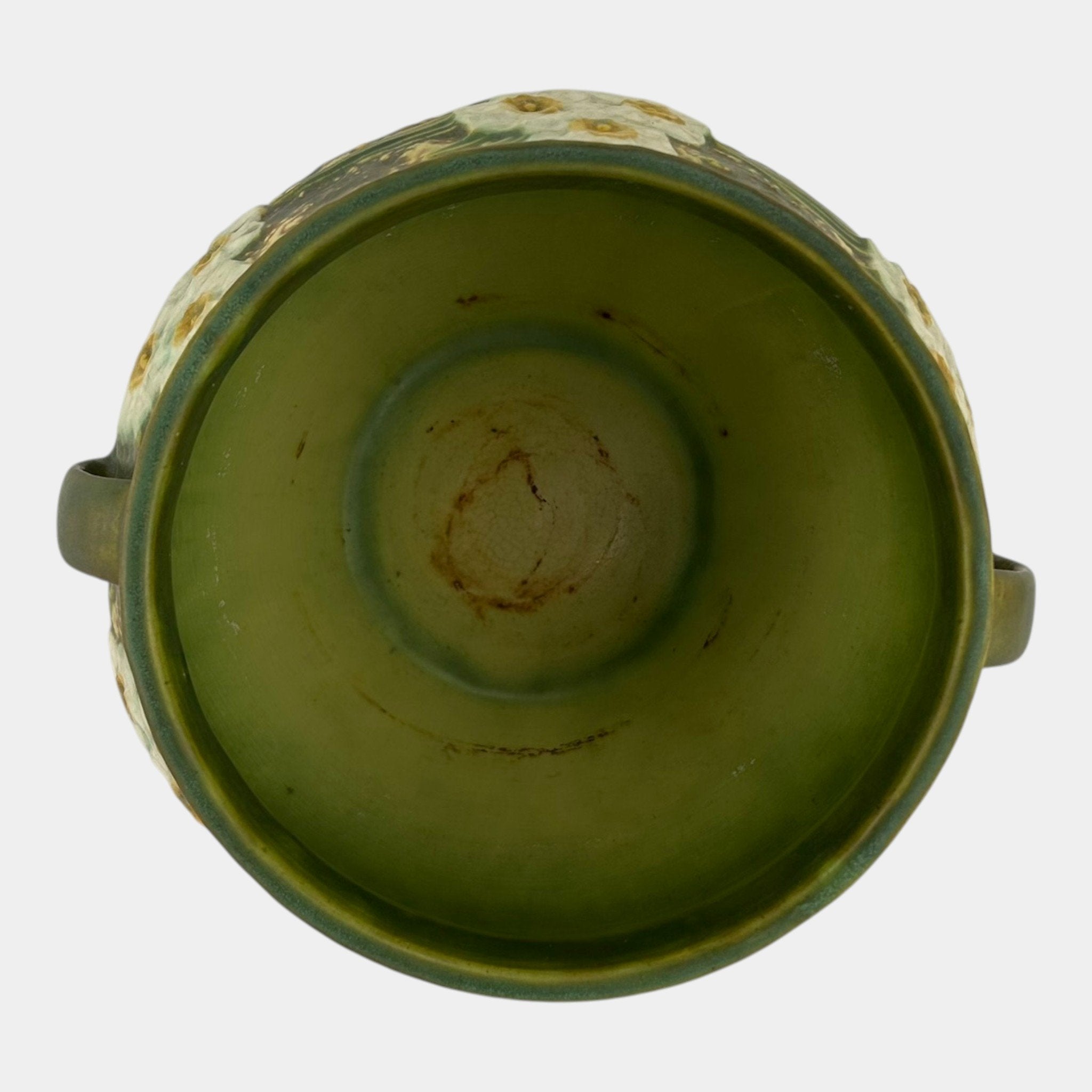 Roseville Jonquil 1931 Vintage Arts And Crafts Pottery Jardiniere
