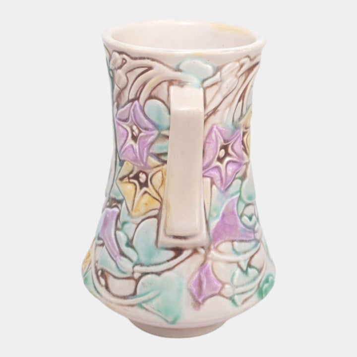 Roseville Morning Glory White 1935 Vintage Art Pottery Ceramic Vase 724-6
