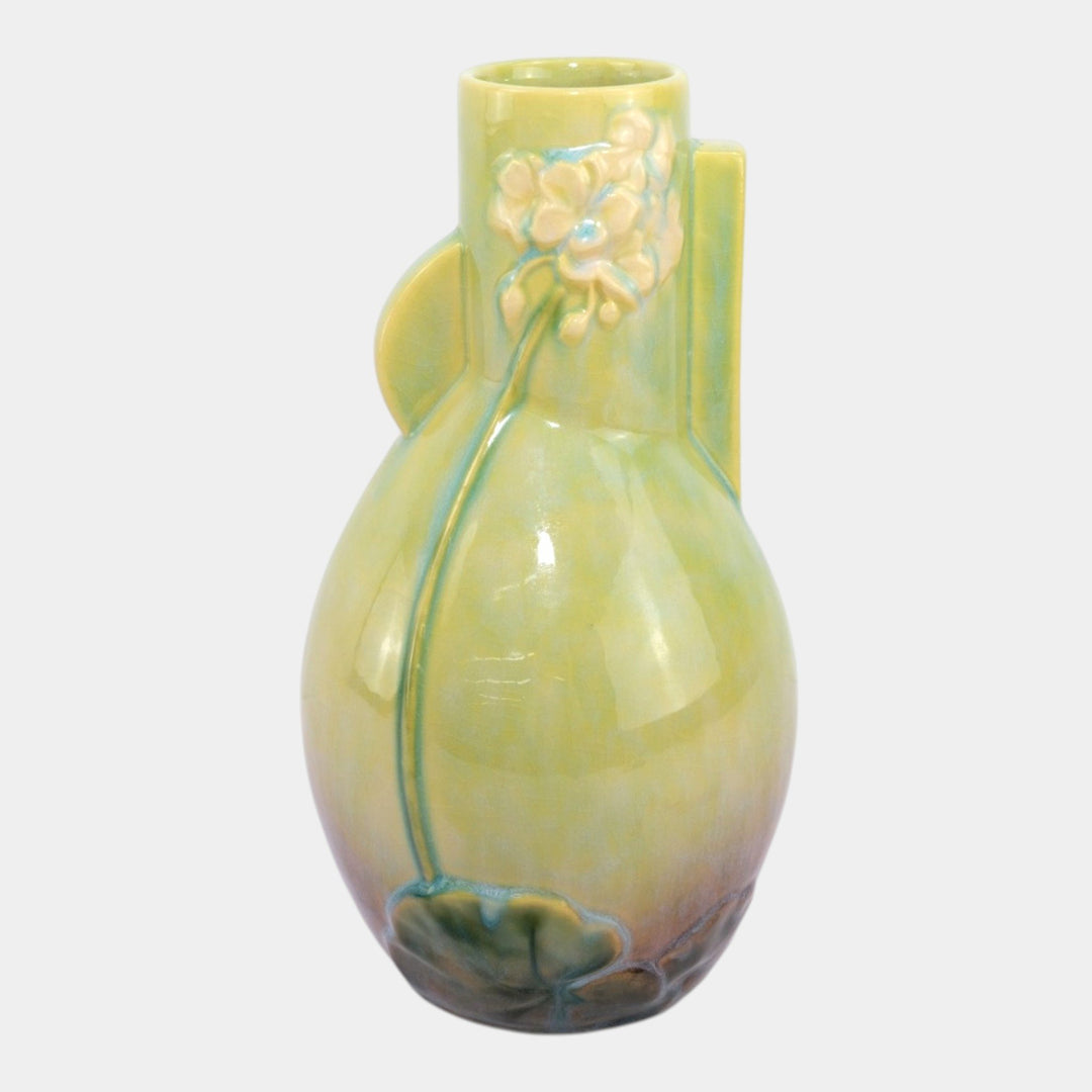Roseville Wincraft Green 1948 Vintage Mid Century Modern Pottery Vase 284-10 - Just Art Pottery