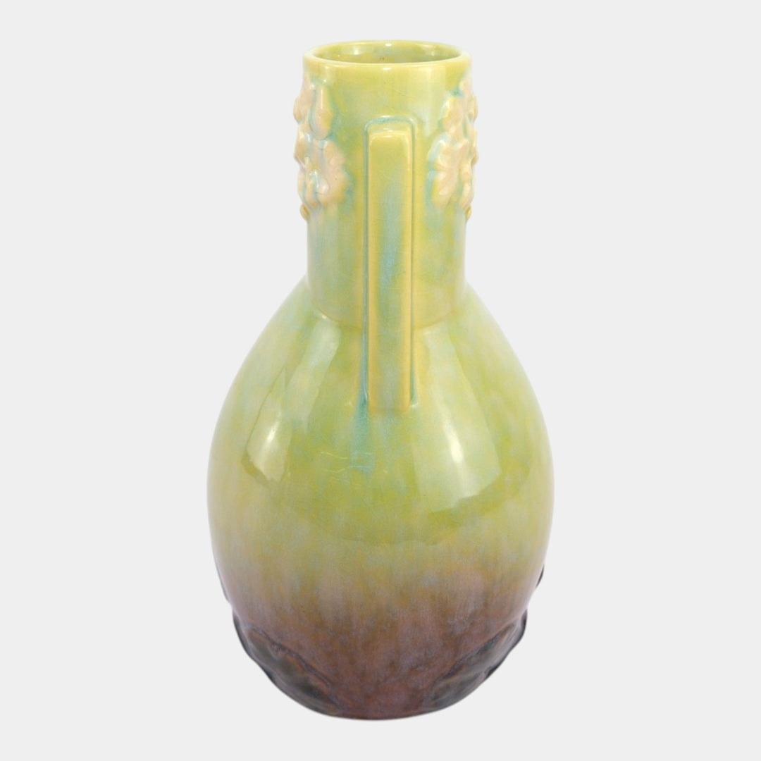 Roseville Wincraft Green 1948 Vintage Mid Century Modern Pottery Vase 284-10 - Just Art Pottery