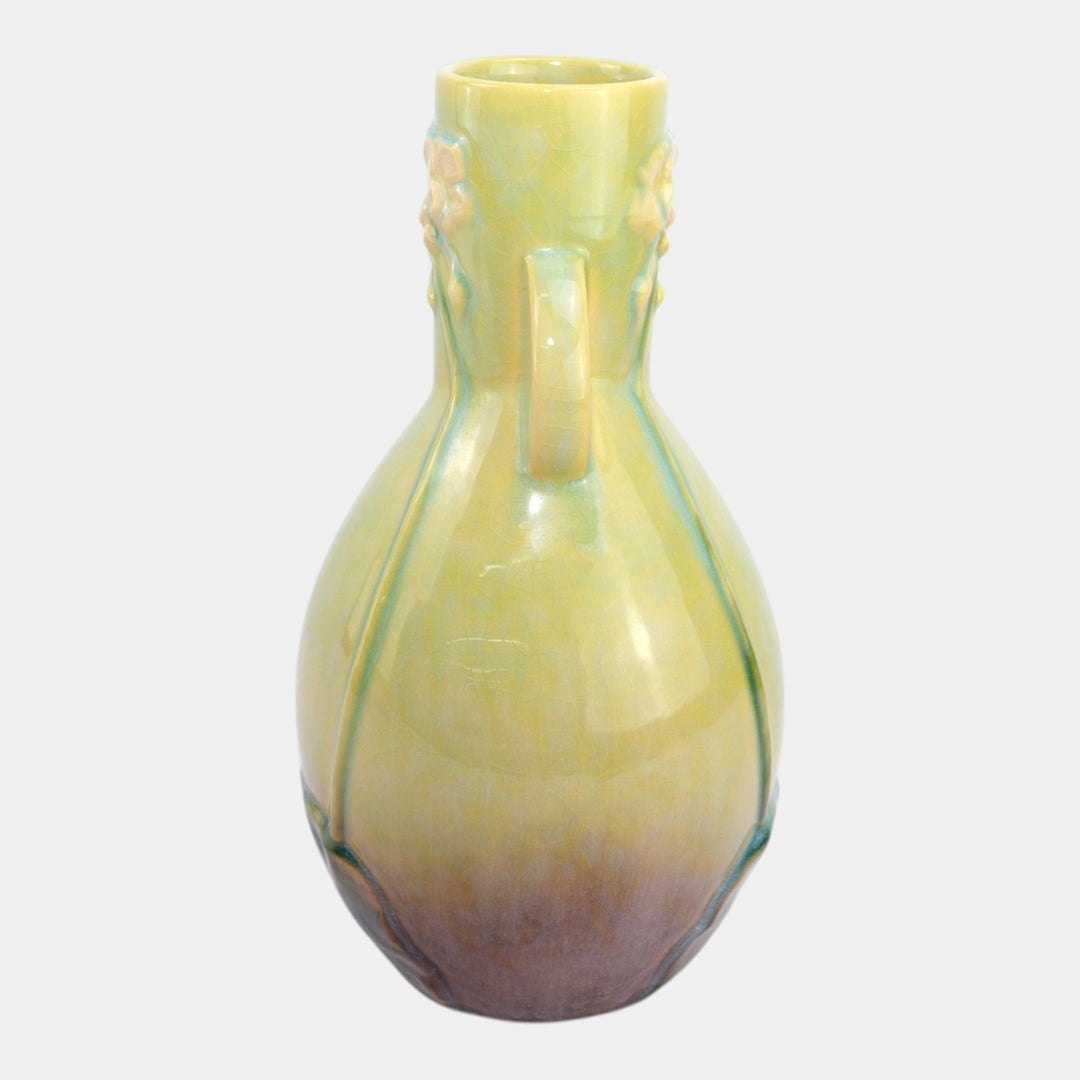 Roseville Wincraft Green 1948 Vintage Mid Century Modern Pottery Vase 284-10 - Just Art Pottery