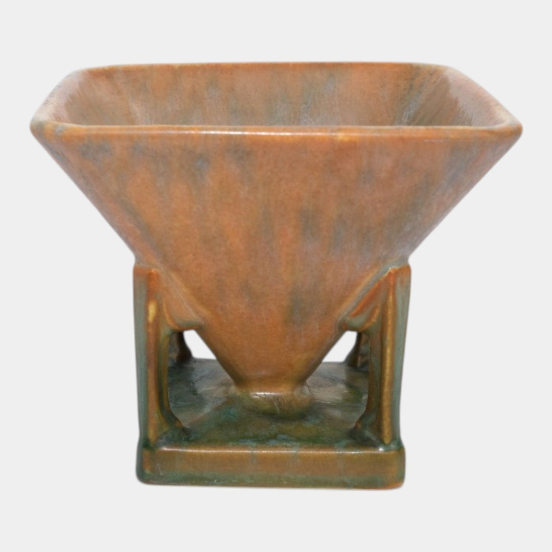 Roseville Futura 1928 Vintage Art Deco Pottery Ceramic Sand Toy Vase 189-4 - Just Art Pottery