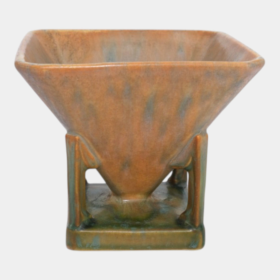 Roseville Futura 1928 Vintage Art Deco Pottery Ceramic Sand Toy Vase 189-4 - Just Art Pottery