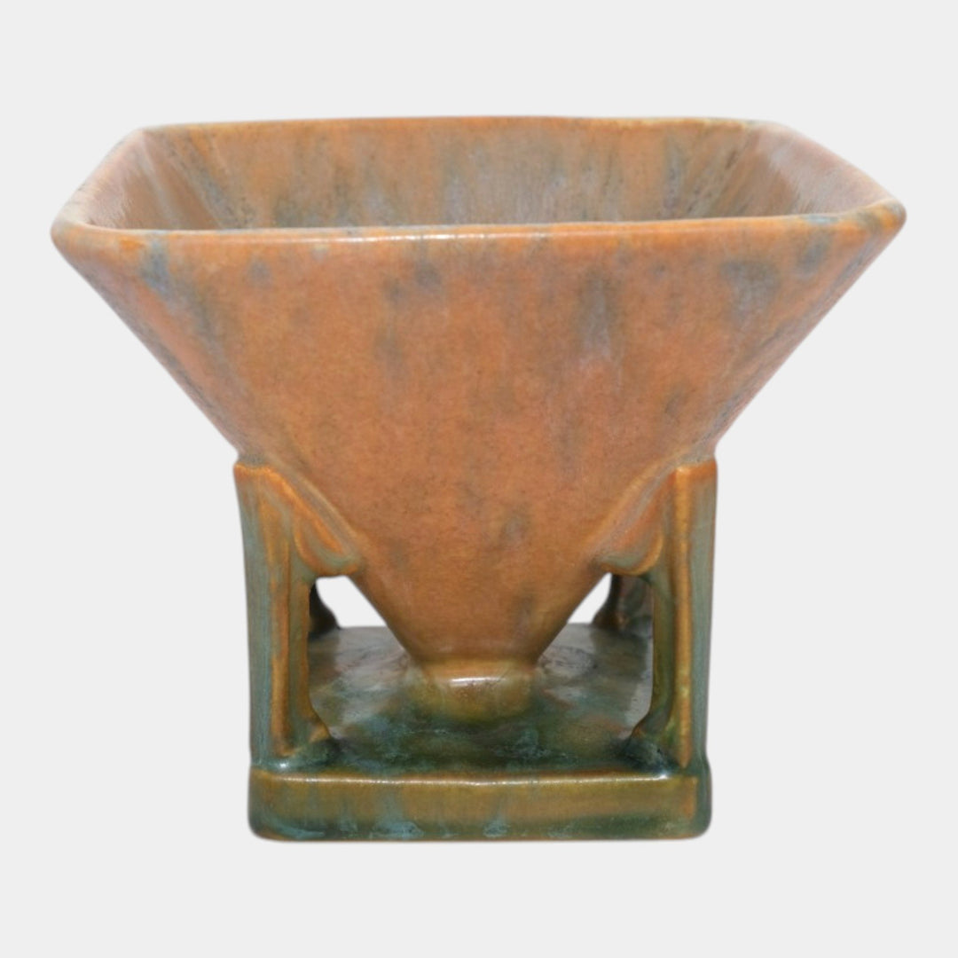 Roseville Futura 1928 Vintage Art Deco Pottery Ceramic Sand Toy Vase 189-4 - Just Art Pottery