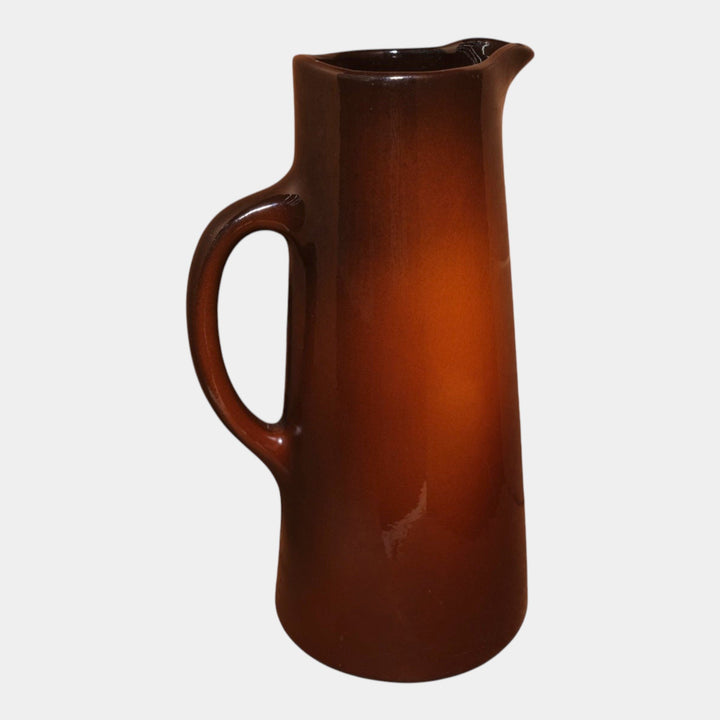 Weller Louwelsa 1900s Vintage Pottery Native American Portrait Tankard Burgess - Just Art Pottery