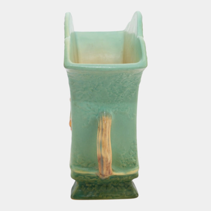 Roseville Bittersweet Green 1951 Vintage Art Pottery Ceramic Flower Vase 874-7