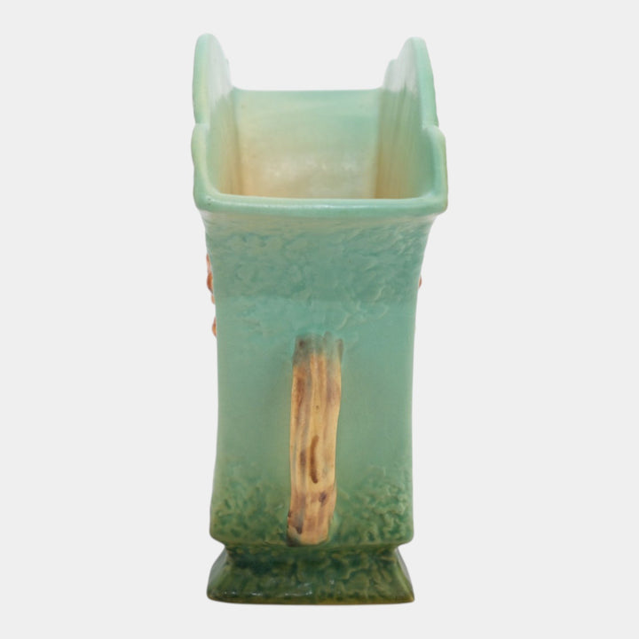 Roseville Bittersweet Green 1951 Vintage Art Pottery Ceramic Flower Vase 874-7