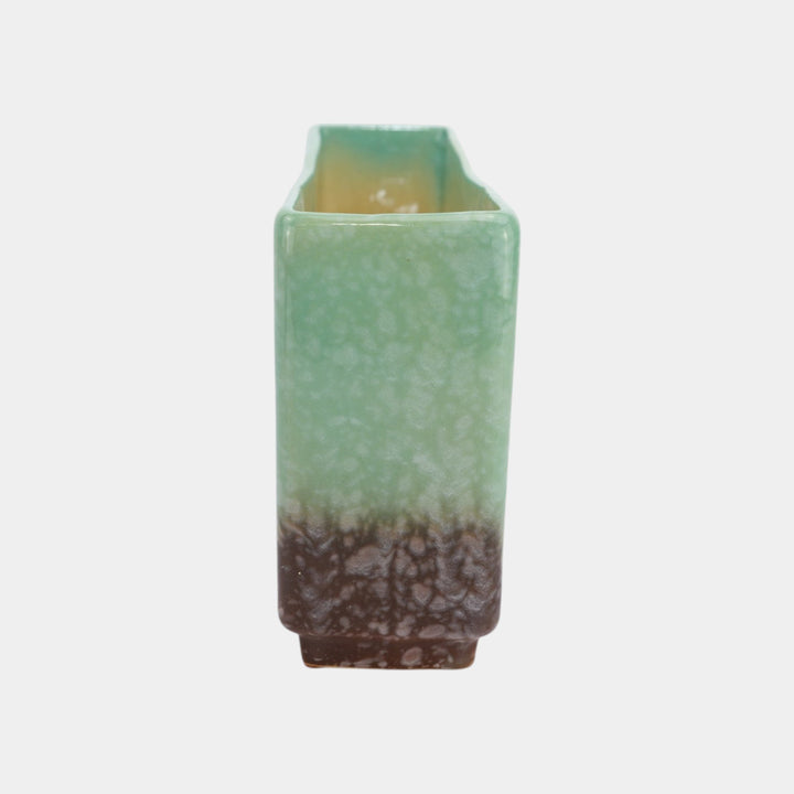Roseville Artwood Green 1951 Mid Century Modern Pottery Ceramic Planter 1056-10