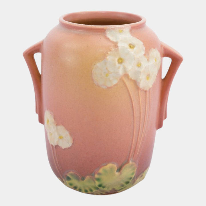 Roseville Primrose Pink 1936 Vintage Art Deco Pottery Ceramic Vase 761-6