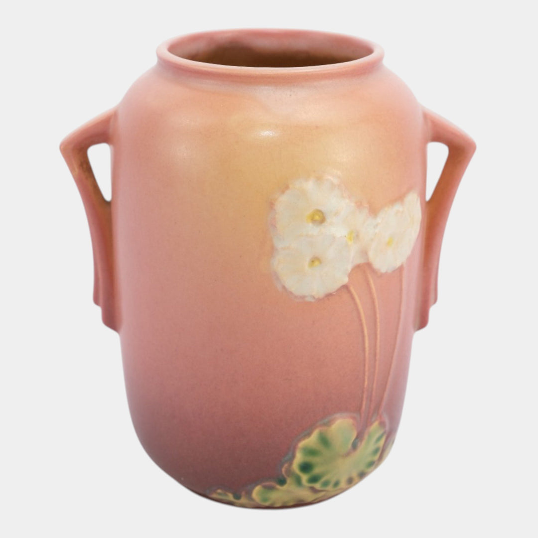 Roseville Primrose Pink 1936 Vintage Art Deco Pottery Ceramic Vase 761-6