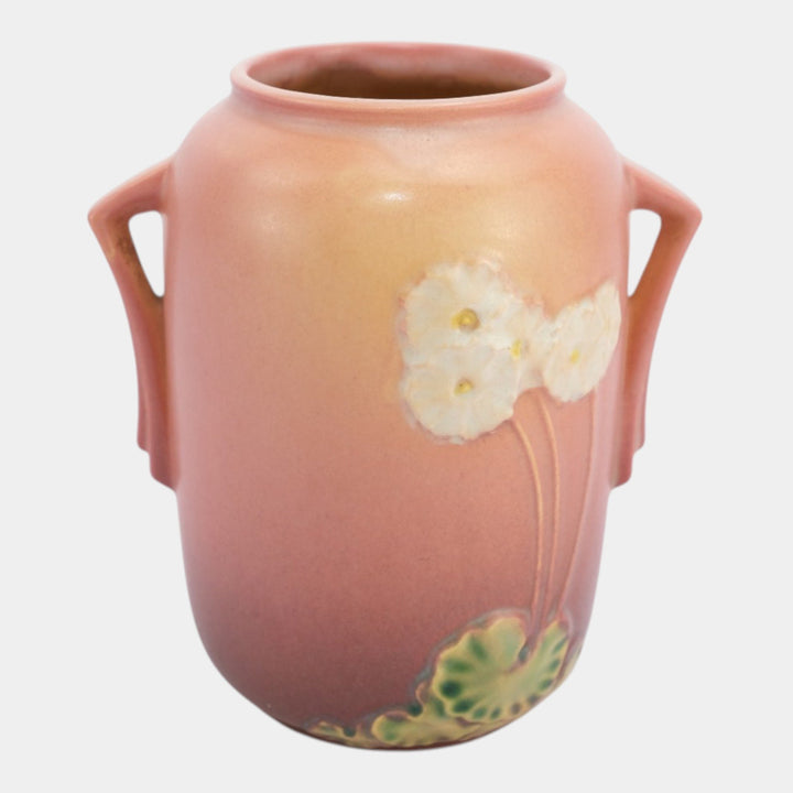 Roseville Primrose Pink 1936 Vintage Art Deco Pottery Ceramic Vase 761-6
