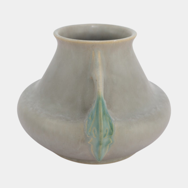 Roseville Tuscany Gray 1927 Vintage Art Deco Pottery Ceramic Flower Vase 341-5
