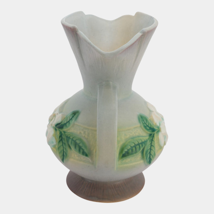 Roseville Gardenia Gray 1950 Mid Century Modern Pottery Ceramic Vase 684-8
