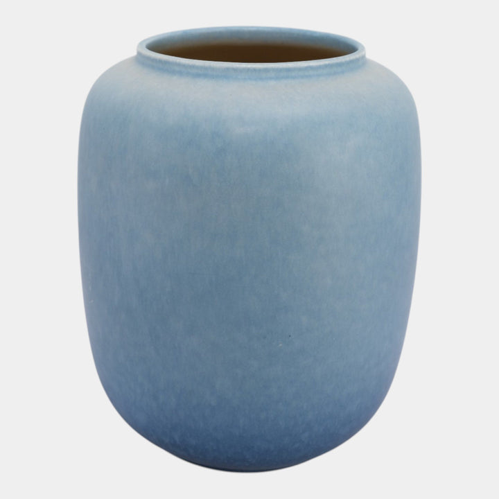 Roseville Rozane Patterns Blue 1941 Mid Century Modern Pottery Ceramic Vase 4-8