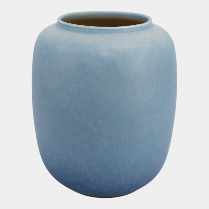 Roseville Rozane Patterns Blue 1941 Mid Century Modern Pottery Ceramic Vase 4-8