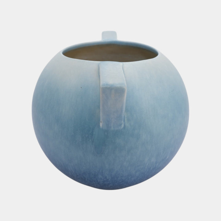 Roseville Rozane Patterns Blue1941 Mid Century Modern Pottery Vase 398-6
