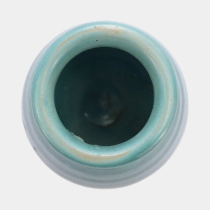 Newcomb College 1910-15 Vintage Art Pottery Turquoise Ceramic Cabinet Vase