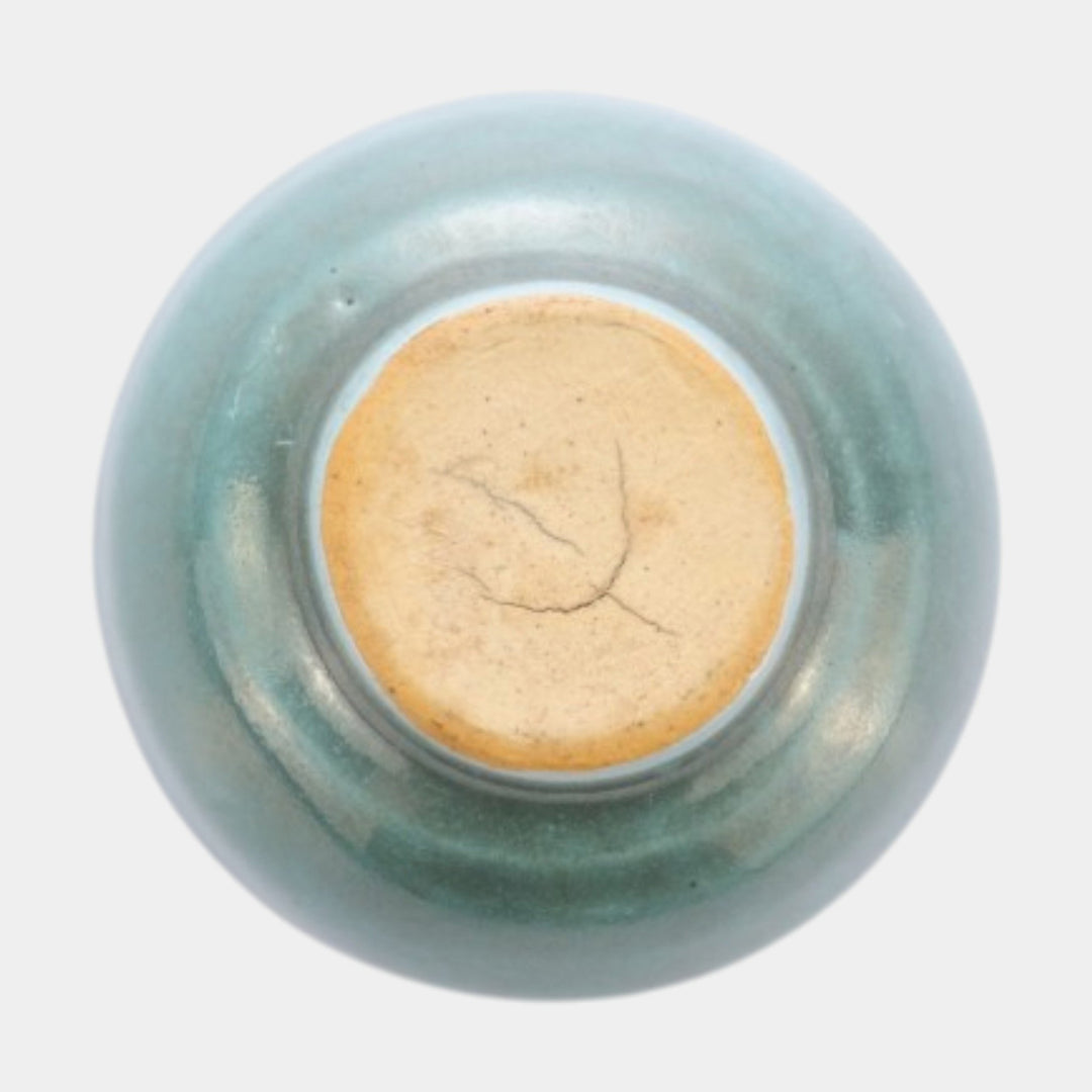 Newcomb College 1910-15 Vintage Art Pottery Turquoise Ceramic Cabinet Vase