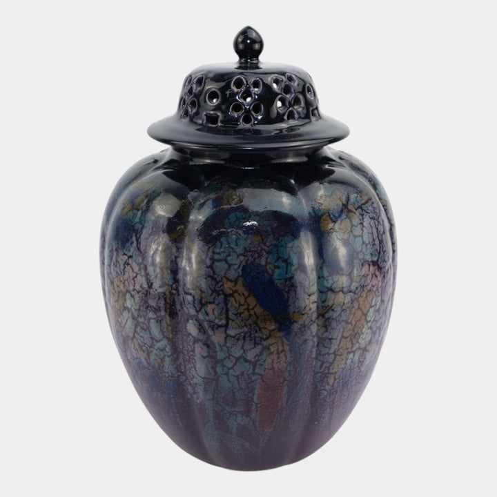 Rookwood 1922 Vintage Art Pottery Birds Of Paradise Large Lidded Jar 2582 Hurley