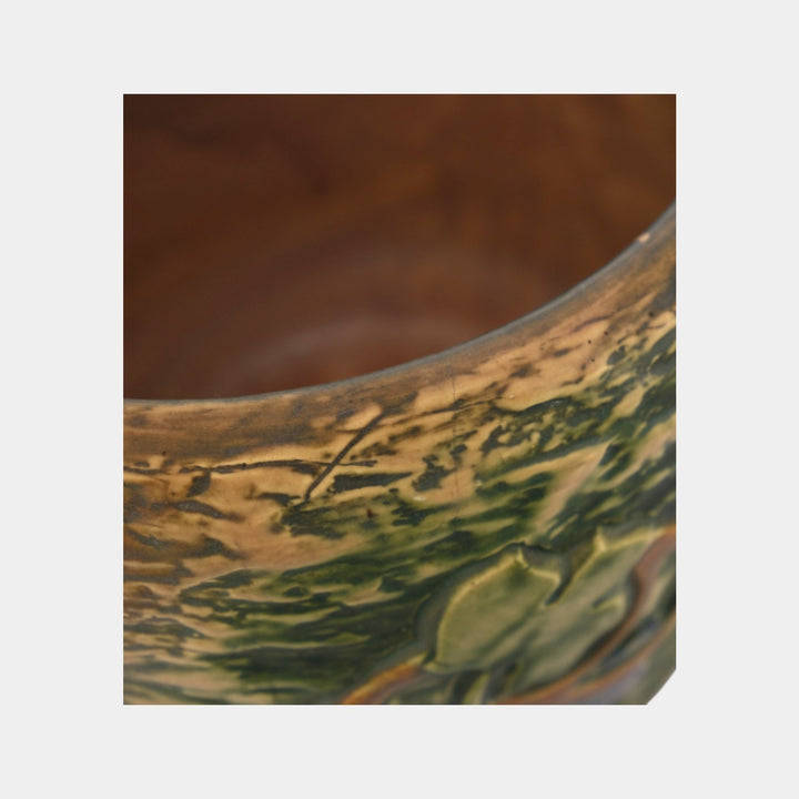 Roseville Imperial I 1921 Vintage Art Pottery Ceramic Jardiniere 591-10