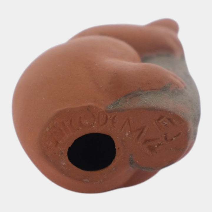 Nicodemus Pottery Matte Brown Koala Bear Figural Art Pottery Animal Figurine