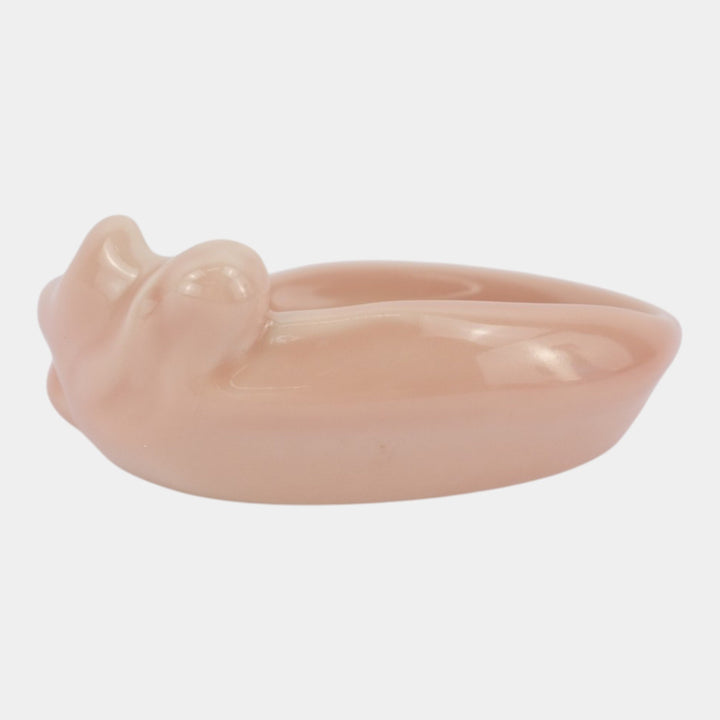 Rookwood 1955 Vintage Art Deco Pottery Pink Figural Nude Ceramic Pin Tray 2595