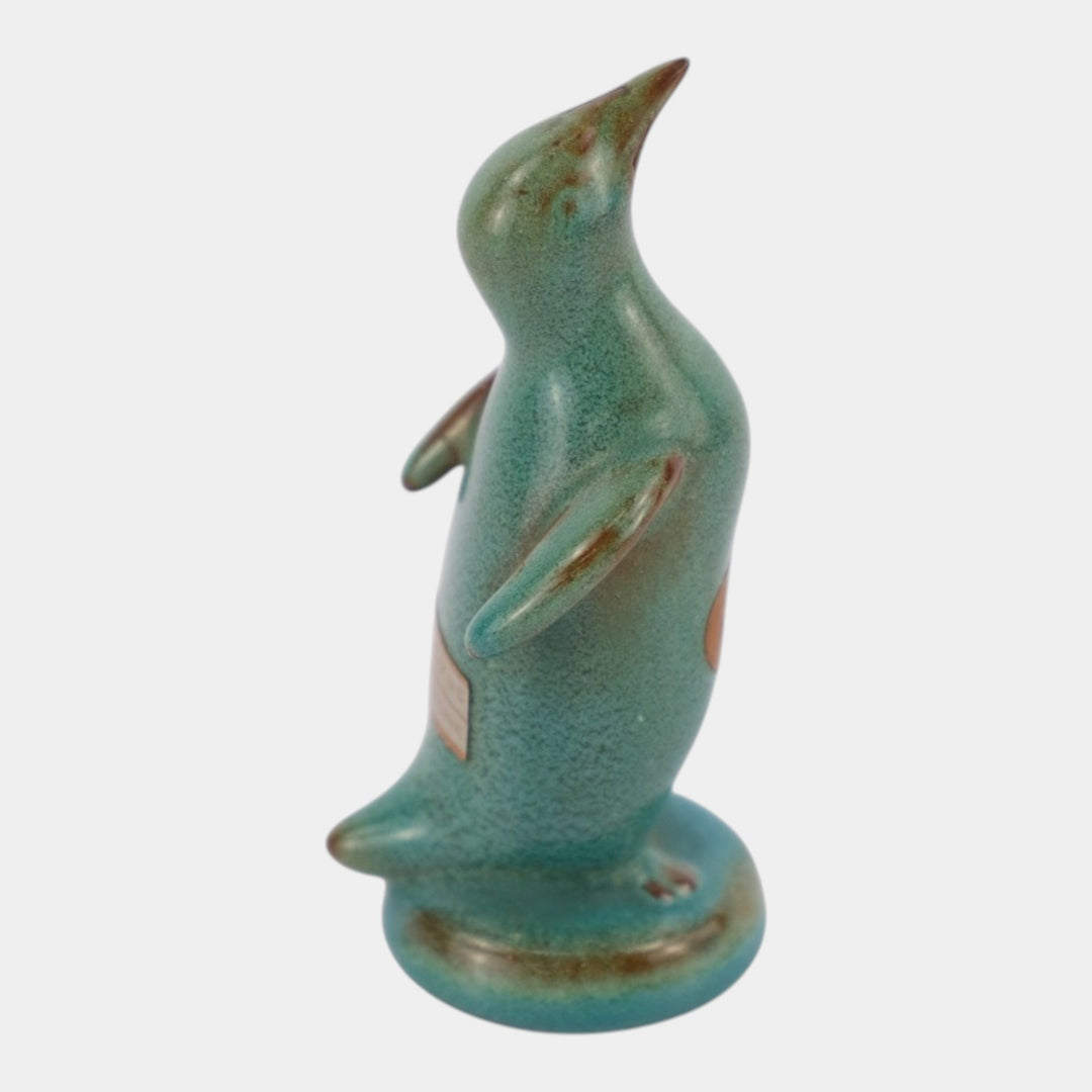 Nicodemus Pottery "Optimist" Penguin Figural Art Pottery Mid Century Figurine
